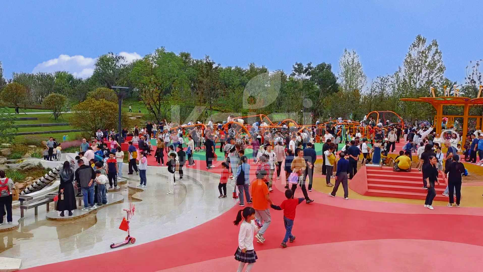合肥錦繡湖公園 | 繁花似錦，共享燦爛童年