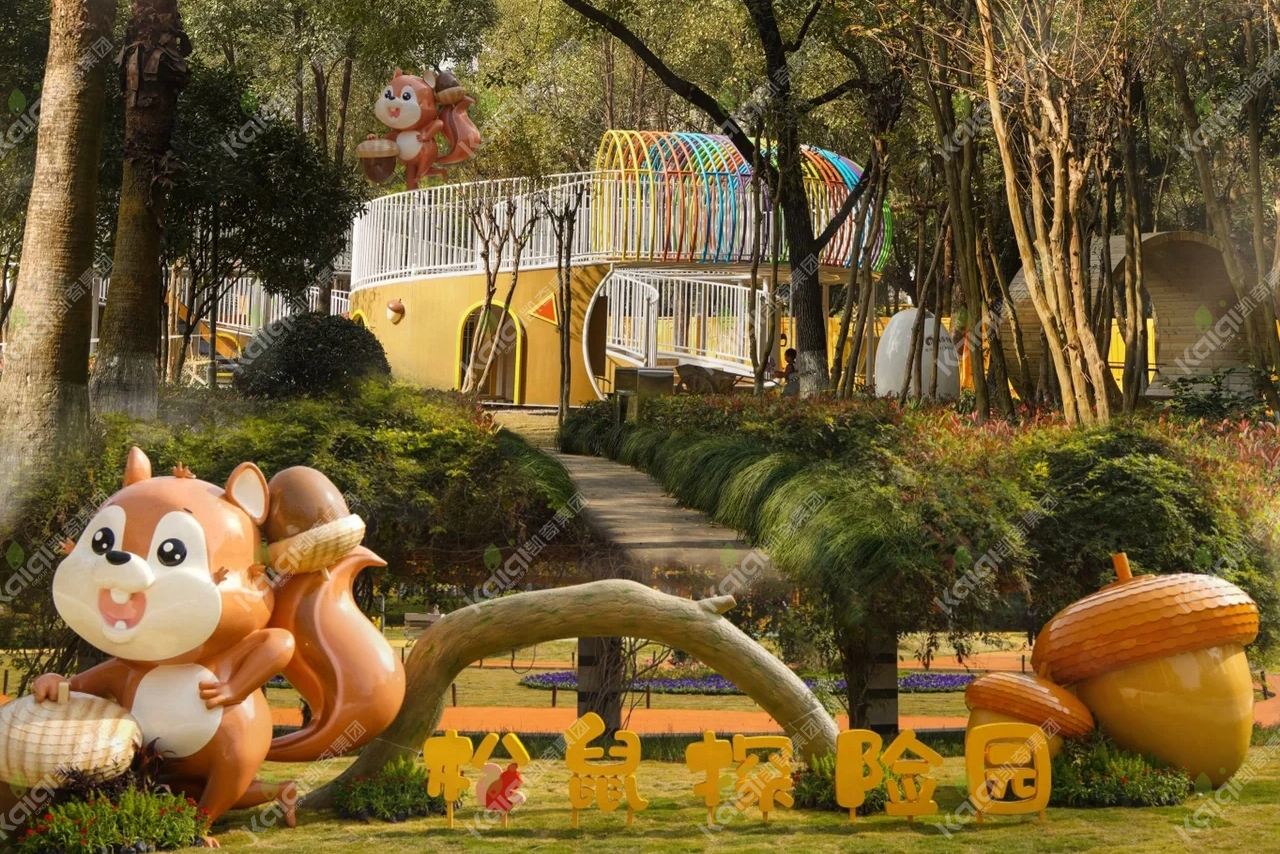 當無動力樂園遇上“小動物”——加入新元素，樂園又將如何規(guī)劃呢?